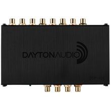 Dayton Audio DSP-408 4 Input 8 Output DSP Digital Signal Processor with Built in EQ Crossovers, Tim Alighment, and in-Put/Output Mixing for Home and car Audio