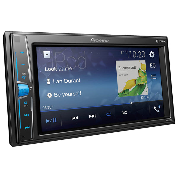 Pioneer DMH-220EX 6.2" Resistive Touchscreen, Bluetooth, Back-up Camera Ready - Digital Media Receiver