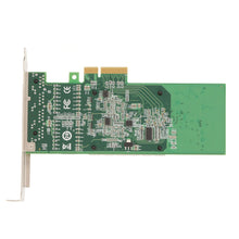 PCIEx4 Card, 4 Port Gigabit I350 Chip Large Heat Sink RJ45 Interface, for Desktop Computers