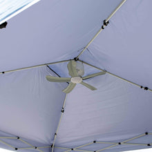 Canopy Breeze Canopy Fan Portable, Rechargeable Ceiling Fan for Canopies, Gazebos, Pergolas + more! 6-Hour Run Time, 31” Diameter Blades, Easy Install w/out Tools, Remote Control, Travel Case included