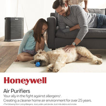 Honeywell AllergenPlus HEPA Air Purifier, Airborne Allergen Reducer for Large Rooms, Reduces Allergens, Smoke, Wildfire Smoke, Pollen, Pet Dander and More, Black, HPA200