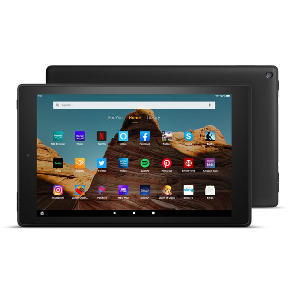 Fire HD 10 Tablet (10.1" 1080p full HD display, 64 GB) – Black (2019 Release)