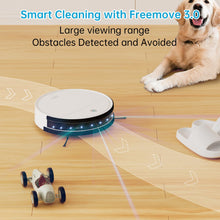 OKP Robot Vacuum Cleaner, Tangle-Free, Super Thin, Low Noise, Powerful Suction, Cleaning Schedules, Self-Charging, Robotic Vacuums with Wi-Fi/App/Alexa Control, Ideal for Pet Hair Carpets Hard Floors