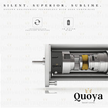 Quoya QL500 Smart Curtains System, Electric Curtain Track with Automated Rail【Motorized and Adjustable Tracks/Rod/Pole (up to 7 metres / 275 inches)】【Motor compatible with Alexa】