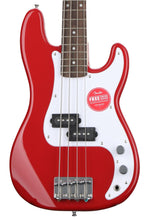 Squier Mini Precision Bass, Dakota Red, Laurel Fingerboard