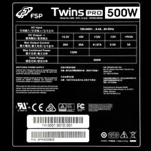 FSP Twins Pro ATX PS2 1+1 Dual Module 500W Efficiency Greater Than 90% Hot-swappable Redundant Digital Power Supply with Guardian Monitor Software (Twins Pro 500)