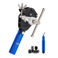 Orion Motor Tech 45° Flaring Tool Kit, Single Flaring Tool with Tube Cutter & Deburring Tool for 1/8