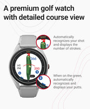 Voice Caddie T9 Smart Golf Watch with GPS | Golf Swing Analyzer with Slope Calculation & Course Preview | Ideal Golf Gift for Men & Women (Black)