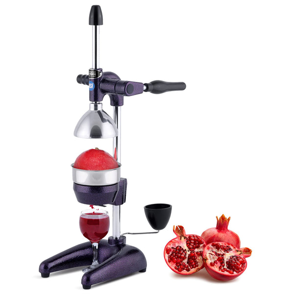 Tribest Pro MJP-105 XL Professional Manual Cold Press Juicer Machine for Pomegranates and Citrus (Purple)