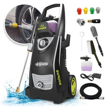 Sun Joe Electric Pressure Power Washer, 2200 PSI (PWMA Certified), 1.1 GPM, Dual Soap Tanks, SPX3000 (35-FT GFCI Water-Safe, Power Cord)