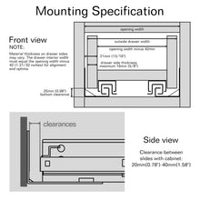 AOLISHENG 6 Pair Undermount Soft Close Drawer Slides 9 12 15 18 21 24 Inch 80 lb Load Capacity Full Extension Ball Bearing Hidden Bottom Mount Rails Locking Devices Concealed Runners