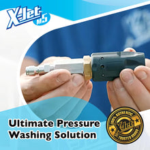 X-Jet M5#13 Kit | 4-4.5 GPM | Adjustable Long-Range External Injection Variable Pressure Washing Nozzle | Perfect for Washing Residential & Commercial Properties from the Ground | W/ 2000 to 4500 PSI