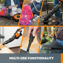 WORX WG545.1 20V Power Share AIR Cordless Leaf Blower & Sweeper & String Trimmer Cordless 3.0 20V PowerShare 12