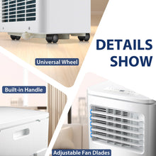 Antarctic Star Portable Air Conditioner 10000 BTU (ASHRAE), Remote Control, Fan Mode, Cools 350sq. ft, 24 Hour Timer, Quiet Operation,Window, 2 Fan Speed for Bedroom Office Home Dorm