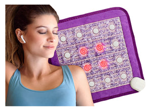 Bio-Mat | Infrared Pad | Crystal Heating Pad | Red Light Therapy | Pulsed Electromagnetic Field Therapy Devices | Hot Gemstone Therapy | Back Pain Relief | Amethyst Pad | Tourmaline Pad | Sparkle Mats