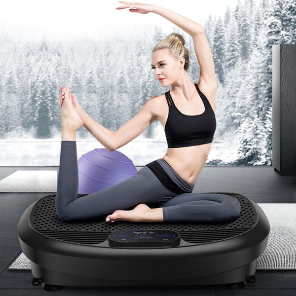 ShikeCore Vibration Plate Exercise Machine, Lymphatic Drainage Machine Board, Noiseless Power Plate Vibration Platform Machines for Home Gyms, Whole Body Shaker Workout, and Weight Loss