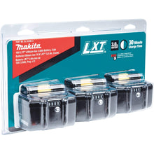 Makita BL1830B-3 18V LXT® Lithium-Ion 3.0Ah Battery, 3/pk