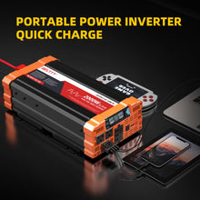 BELTTT 2000W Pure Sine Wave Inverter, Car Power Inverter 12V to 120V AC Converter for RV, Truck, Solar, Outdoor with Dual AC and 20A Socket, 5V 2.1A USB, Surge 4000W, Hardwire Port, Remote Controller