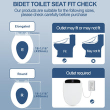 Combier CMA210S-B Bidet Toilet Seat With Turbo Wash, Wireless Remote and Side Panel, The heated Toilet Seat Have Adjustable Heated Seat, Warm Water, Air Dryer & Multiple Spray Modes(Elongated)