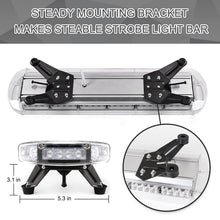 SMALLFATW Rooftop LED Light Bar Strobe Lights for Trucks 38