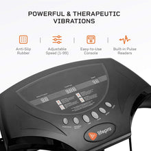 LifePro Rhythm Viberation Plate Machine - Professional Whole Body Vibration Platform for Home Fitness - Vibration Exercise Machine for Awesome Cardio Workout & Weight Loss