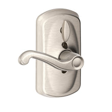 SCHLAGE FE595 PLY 619 FLA Plymouth Keypad Entry with Flex-Lock and Flair Style Levers, Satin Nickel