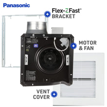 Panasonic FV-30VQ3 WhisperCeiling Spot Ventilation Fan - 290 CFM - Quiet, Large Ceiling Mount Bathroom Fan