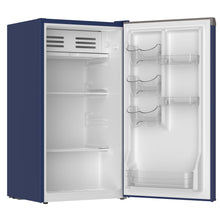 Frigidaire Mini Refrigerator, Compact Freezer Compartment, Adjustable Thermostat Control, Reversible Door, Contemporary Series, 3.2 cu ft, Blue