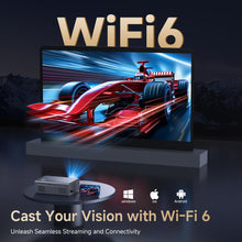 4K Projector with Netflix-Licensed&Dolby Audio, AI Auto Focus&6D Keystone Kogata Smart Projector with Built in Apps Outdoor Movie Proyector with WiFi 6 Bluetooth for Home Theater UPGRADE