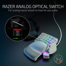 Razer Tartarus Pro Gaming Keypad: Analog-Optical Key Switches - Rapid Trigger - Adjustable Actuation - 32 Programmable Keys - Customizable Macros - Chroma RGB Lighting - Mercury White