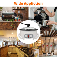 Upgrade Coffee Roaster Machine for Home Use, 110V Household Electric Coffee Bean Roaster with Timer 1200W Roasting Machine Peanut Bean Home Coffee Roaster