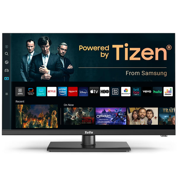 25 Inch 1080P FHD Tizen OS Smart TV Compatible HDR, Samsung TV Plus, Full HD Slim Design Smart TV or Monitor with HDMI, Dolby Audio, Voice Remote, Stream Live(2025 Model)