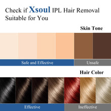 Xsoul Hair Removal with Cooling, Painless IPL Hair Removal Device for Women and Men, at-home Hair Remover for Armpits, Legs, Face, and Bikini Line