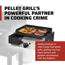 Camp Chef Sidekick Grill Accessory, Flat Top Griddle included, 14