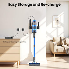 BonePone V25 Cordless Vacuum Cleaner, 680W 55Kpa Powerful Stick Vacuum with Dust Sensor, Digital Display, 4000mAh Rechargeable Battery up to 60Mins, Versatile for Pet Hair, Floor, Carpet