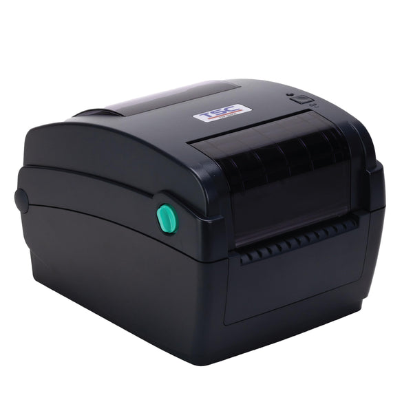 TSC - B00HGUZGXS TTP-244CE Desktop Thermal Transfer Label Barcode Printer - 4.25", 203 dpi – Optional Bluetooth Interface, Navy Blue, 7.95” (W) x 6.81” (H) x 10.16” (D)