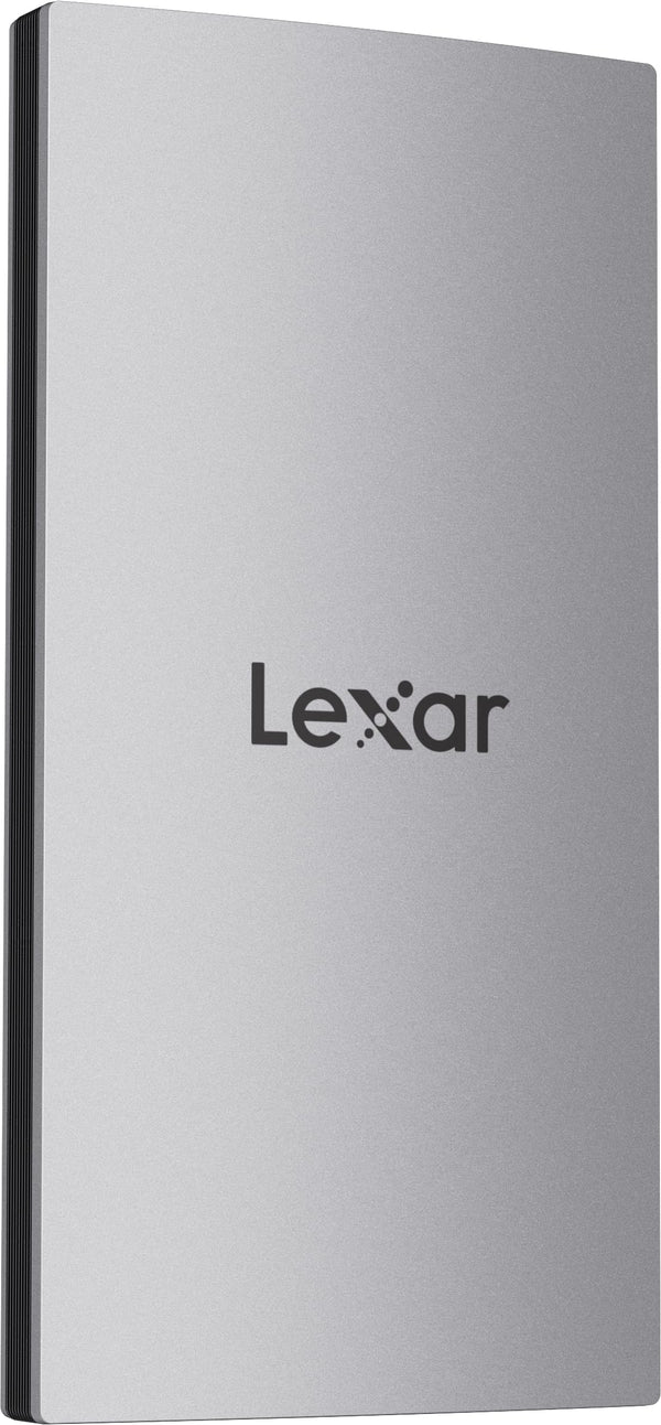 Lexar 2TB ES3 Portable SSD, Up to 1050MB/s Read and 1000 MB/s Write, Compatible with PC & Mac, Tablets & iPad, Silver (LES3XXX002T-RNSAU)