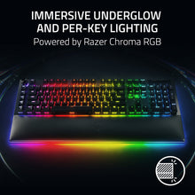 Razer BlackWidow V4 Pro Wired Mechanical Gaming Keyboard: Yellow Switches Linear & Silent - Doubleshot ABS Keycaps - Command Dial - Chroma RGB - Magnetic Wrist Rest Snap Tap