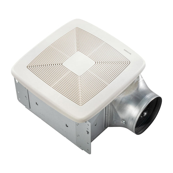 Broan-NuTone QT Series Very Quiet 110 CFM Ceiling Bathroom Exhaust Fan with Humidity Sensing, .4 Sones, ENERGY STAR Certified