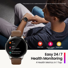 Amazfit GTR 4 Smart Watch for Men Android iPhone, GPS, Alexa, Bluetooth Calls, 150+ Sports Modes, 14-Day Battery Life, Heart Rate Blood Oxygen Monitor, 1.43''AMOLED Display,Brown (Renewed)