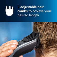 Philips Norelco Hair Clipper 9000 Series, Hair Trimmer, Auto Turbo, Dual Cut Technology, Motorized Combs, 400 Length Settings, 120 Min. Runtime, Zero Maintenance, HC9450/40