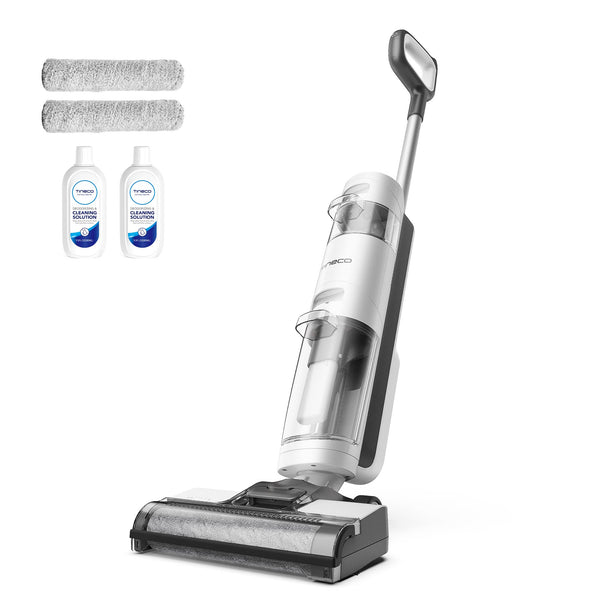 Tineco iFLOOR 3 Breeze Complete Wet Dry Vacuum Cordless Floor Cleaner and Mop One-Step Cleaning for Hard Floors