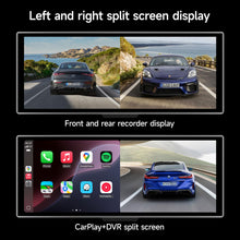 Wireless Portable Carplay Screen for Car, 11.26 inch A-pple Carplay & Android Auto HD Touchscreen with 4K Dash Cam, 1080P Backup Camera, GPS Navigation, Bluetooth, Siri, FM, Mirror Link