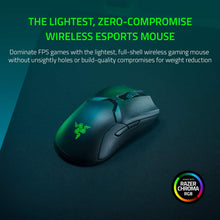 Razer Viper Ultimate Hyperspeed Lightest Wireless Gaming Mouse & RGB Charging Dock: Fastest Switch - 20K DPI Optical Sensor - Chroma Lighting - 8 Programmable Buttons - 70 Hr Battery