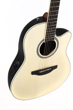 Applause Traditional AB24-4S Mid Cutaway Electric Acoustic Guitar (selected spruce top, mid-depth Lyrachord body, incl. 3-band EQ and tuner, scale length: 643 mm, nut width: 42.8 mm), Natural Satin