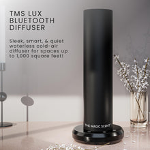 The Magic Scent Bluetooth Diffuser Home & Office - Smart Ultra-Quiet Home & Hotel Diffuser Machine - Waterless Cold-Air Programmable Professional Diffusers for Essential Oils - Aroma Oil Included