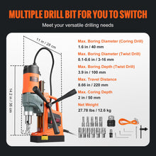 VEVOR Mag Drill Press, 1300W 1.57