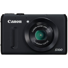 Canon PowerShot S100 12.1 MP Digital Camera with 5x Wide Angle Optical Image Stabilized Zoom (Black)