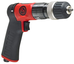 Chicago Pneumatic CP9287C - Air Power Drill, 3/8 Inch (10 mm), Keyless Chuck, Pistol Handle, 0.62 HP / 460 W, Stall Torque 4.1 ft. lbf / 5.5 NM, 3000 RPM, Hand Drill, Power Tools & Home Improvement