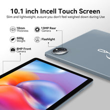 Tablet 10 inch 2025 Latest Android 14 Tablet with 128GB Rom+14GB Ram+2TB Expand, 4G Cellular Tablets with Dual Sim Slot, 2 in 1 Tablet with Case/Keyboard/Mouse, 5G Wifi, Octa-Core GPS 8000mAh (Grey)